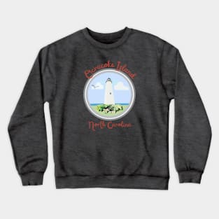 Ocracoke Island Lighthouse Crewneck Sweatshirt